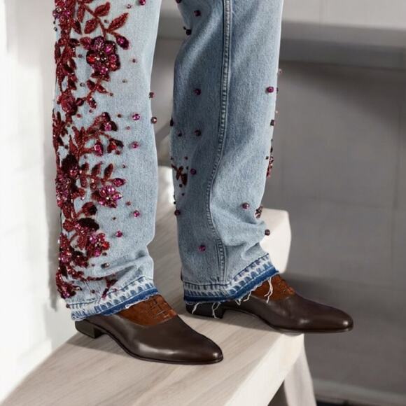 Gucci Men Lace up oxford dress shoe in cocoa brown Suede Size 8.5 - Picture 3 of 9